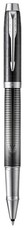 PARKER IM Special Edition Metallic Pursuit Roller Ball, Med Black Ink