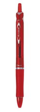 Pilot Acroball Medium Nib Ballpoint Pen - Box of 10 - Red