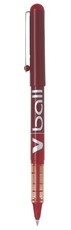 Pilot BL-VB-5 V Ball Liquid Ink Pen - Box of 12 - Red