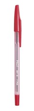 Pilot BP-S Fine Ballpoint Pen - Box of 12 - Red