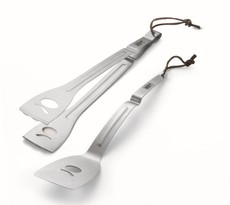 Weber - Q Tool Set Stainless Steel - Spatula and Tongs