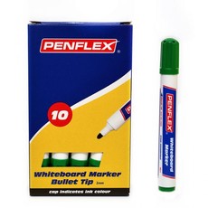 Penflex WB15 Whiteboard Markers Box-10 Green