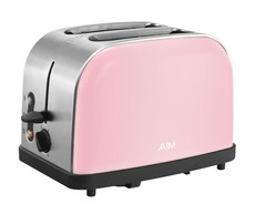 AIM 2 Slice Toaster - Pink