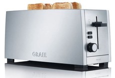 Graef - 4 Slice Toaster - Silver