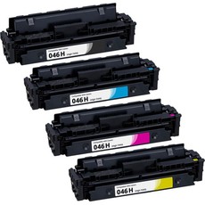 Canon 046H Compatible Toner Cartridge Multipack (B/C/M/Y)