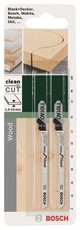 Bosch - 101 AO Jigsaw Blade Clean For Wood - Set Of 2