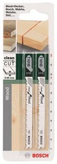 Bosch - 101 B Jigsaw Blade Clean For Wood - Set Of 2