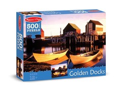 Melissa & Doug Golden Docks Jigsaw Puzzle - 500 Piece