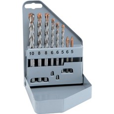 Alpen Glass And Tile Drill Bit Set 8 Piece