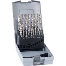 Alpen Hss Cobalt Drill Bit Set 19 Piece 1.0-10.0mm X 0.5mm In Plastc Case