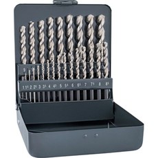 Alpen Hss Sprint Drill Bit Set 25 Piece 1-13mm X 0.5 In Metal Case