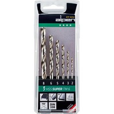 Alpen Hss Super Drill Bit Set 6 Piecec 2-8mm