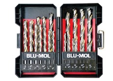 Blu-Mol Xtreme - High-Speed Steel Drill Bit - Set of 25