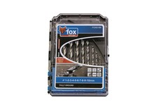 Fox Tools - High-Speed Steel Drill Bit - Set of 10