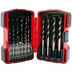 Tork Craft Masonry Drill Bit Set 16 Piece 3 - 16mm In Plastic Case