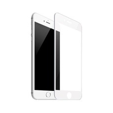 3D Full Cover Glass Screen Protector for iPhone 6 Plus - White