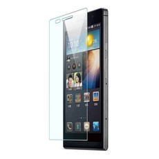 Premium Anitishock Screen Protector Tempered Glass For Huawei Ascend P6