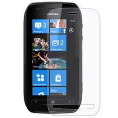 Premium Anitishock Screen Protector Tempered Glass For Nokia Lumia 710