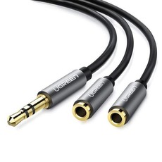 3.5mm Audio Stereo Y Splitter Cable, Xbox, PS4, PC, Phone