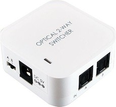 CYP Digital Toslink 2 to 1 Optical Digital Audio Switcher