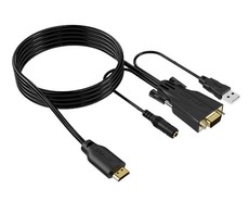 MT ViKI HDMI To VGA Conversion Cable With Audio - 3M