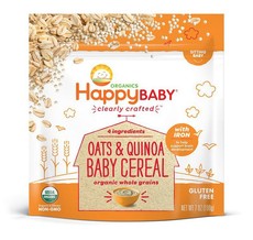 Happy Family - Happy Baby Cereal - Oats & Quinoa - 198g