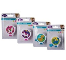 Bulk Pack x 4 Baby Soother Holder With Chain