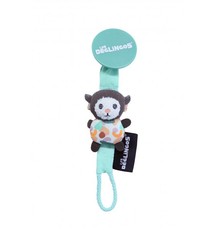 Les Deglingos Pacifier or Dummy Clip - Marmoet Monkey Kezakos