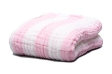 Fox Fable 6 Layer Dream Blanket - Pink