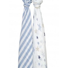 Harry & Boo Ocean Breeze Swaddle Duo