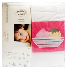 Mothers Choice 4 Piece Bedding Set Ice Cream