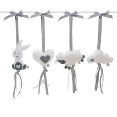 Ruby Melon Heartfelt Dingle Dangle Set - Nunu Neutral