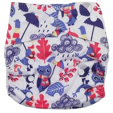 Fancypants Bamboo Cloth Nappy - Autumn