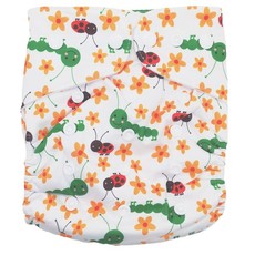 Fancypants Bamboo Cloth Nappy - Caterpillar