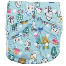 Fancypants Bamboo Cloth Nappy - Owls