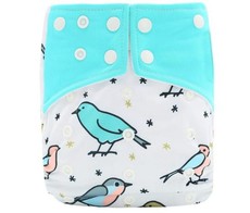 Happy Flute Bird Reusable Pocket Baby Diapers