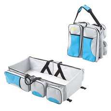 Mother Shoulder Bag Folding Baby Crib