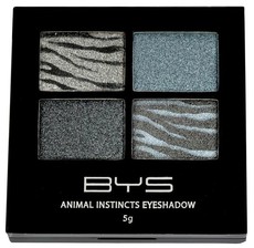 BYS Cosmetics 4 Palette Animal Instincts Eyeshadow Darks - 5g