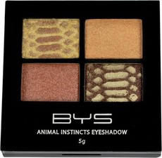 BYS Cosmetics 4 Palette Animal Instincts Eyeshadow Naturals - 5g