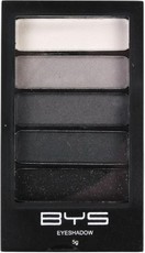 BYS Cosmetics 5 Palette Eyeshadow Black Steel - 5g