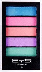 BYS Cosmetics 5 Palette Eyeshadow Mod Brights - 5g