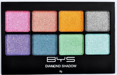 BYS Cosmetics 8 Palette Diamond Shine Eyeshadow Conga - 8g