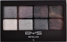 BYS Cosmetics 8 palette Eyeshadow Blackout - 8g