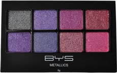 BYS Cosmetics 8 palette Eyeshadow Purples - 8g