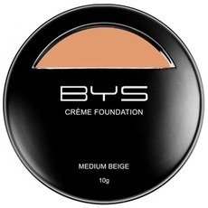 BYS Cosmetics Creme Foundation Medium Beige - 10g