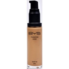 BYS Cosmetics Liquid Foundation Warm Tan - 30ml