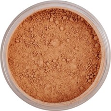 BYS Cosmetics Loose Powder with Puff Medium to Dark - 13g