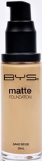 BYS Cosmetics Matte Liquid Foundation Sand Beige - 30ml