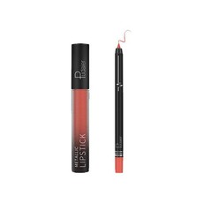 Pudaier Lip Makeup Kit - Lip Gloss & Lipliner Pencil Velvet Matte 1