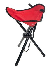 Campground Perch Folding Chair - Red